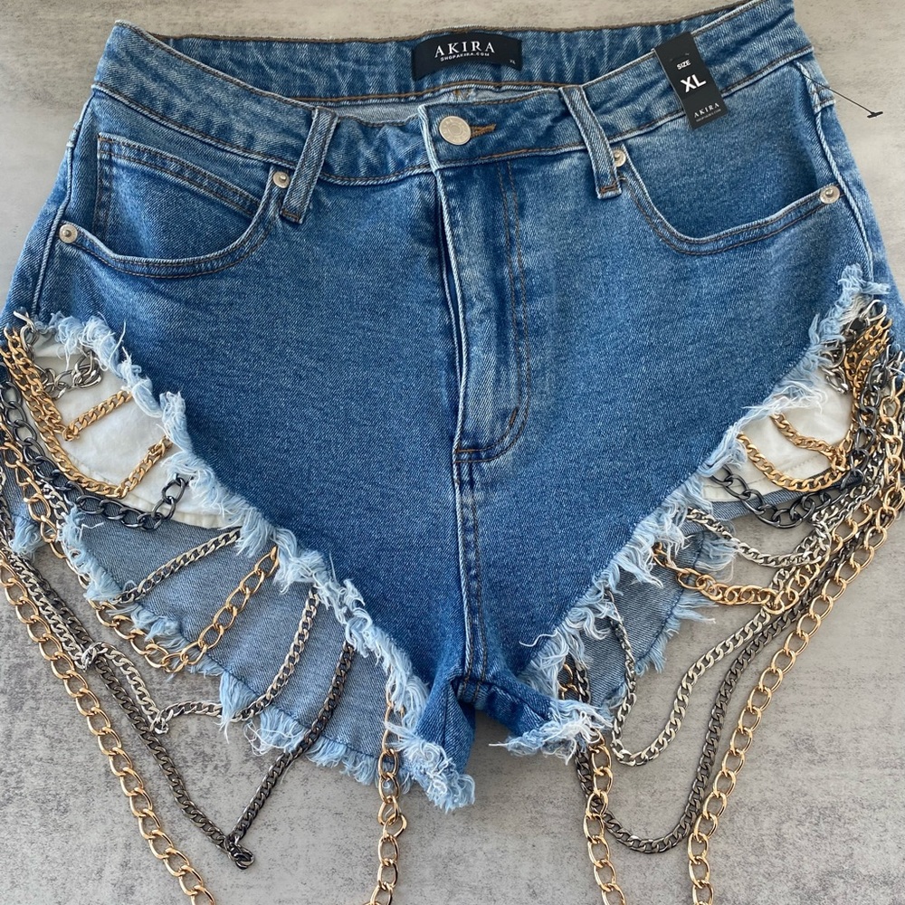 Sexy Akira Chain Shorts